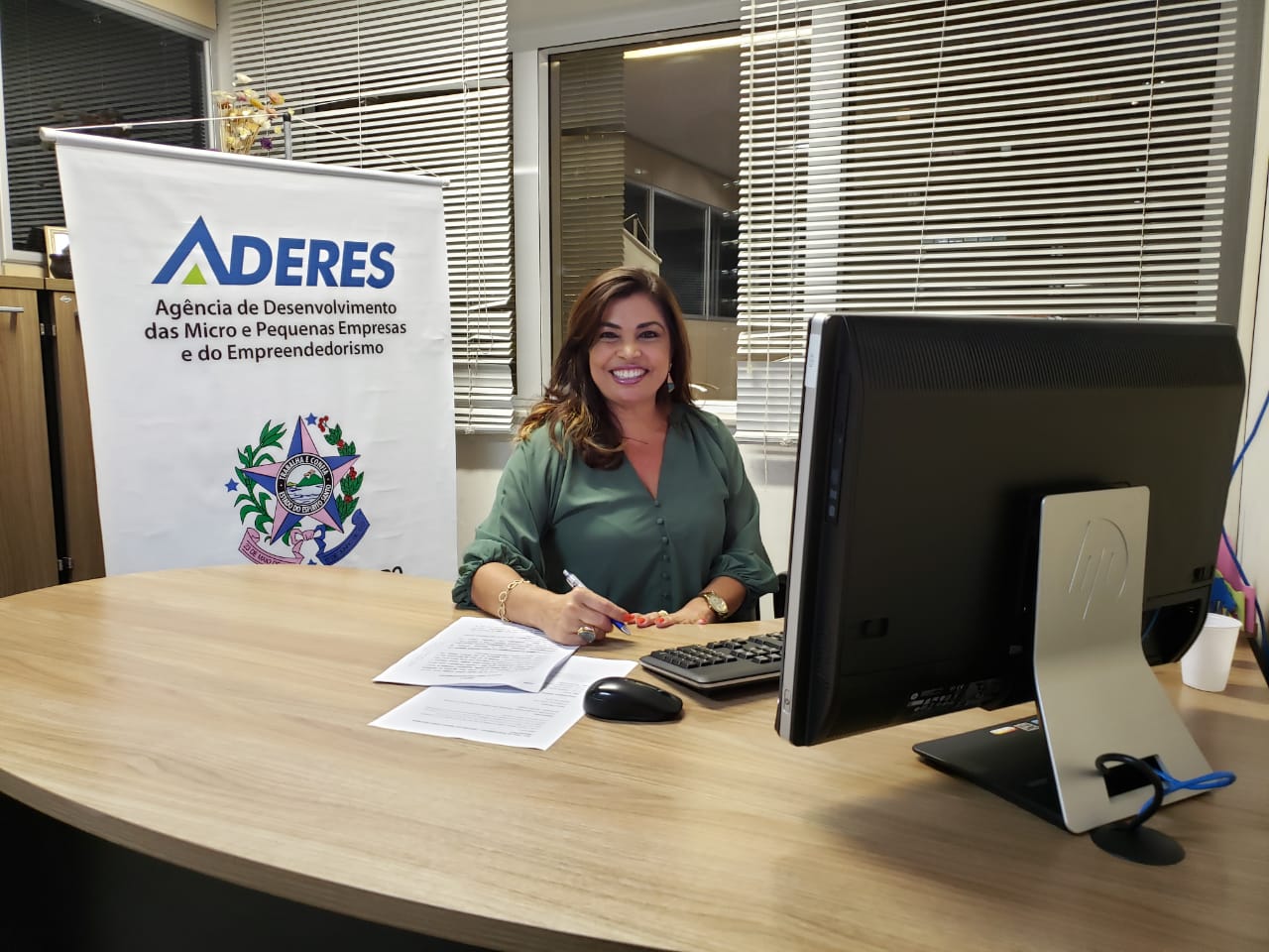 Sandra Aragão, diretora Administrativa e Financeira da Aderes